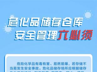 天干物燥，危化品储存仓库安全管理要做好