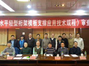 【先进技术】《组合式水平轻型桁架模板支撑应用技术规程》审查会顺利召开