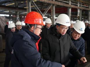 马明调研甘肃建投兰州新区三家企业