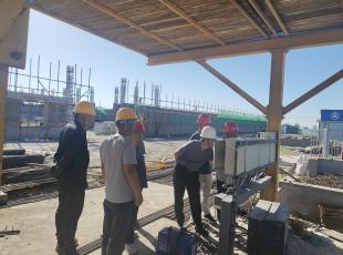 ”三抓三促“进行时|党委委员、副总经理杨兴鸿深入第六工程公司在建项目调研指导工作